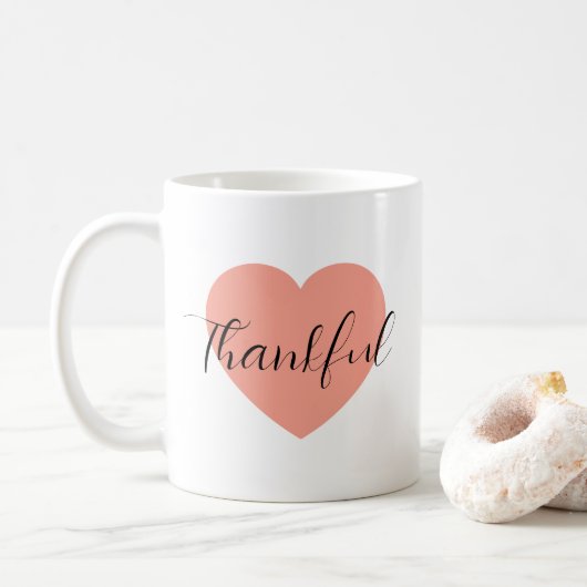 Dankbaar koffiemok (Met donut)