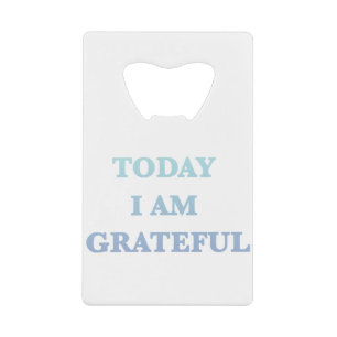 Dankbaar Kredietkaart Flessenopener