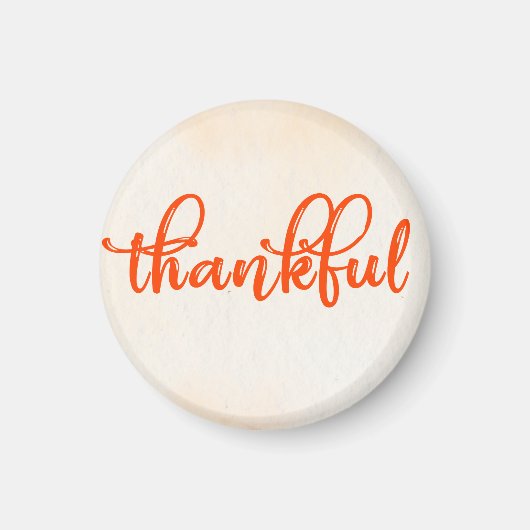 dankbaar magneet (Voorkant)