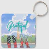 DANKBAAR, ONTSPAN TIJD SLEUTELHANGER (Achterkant)