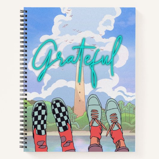 DANKBAAR, ONTSPANNEN TIJD NOTITIEBOEK (Voorkant)