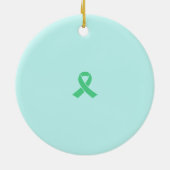 Dankbaar Retro Vibes Transplant Custom Keramisch Ornament (Achterkant)
