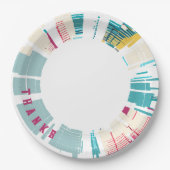Dankbaar servies papieren bordje (Voorkant)