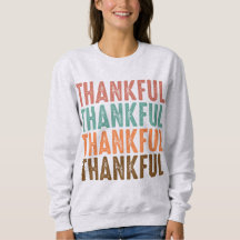 Dankbaar Thanksgiving Sweatshirt