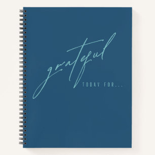 dankbaar vandaag voor. Notitieboeken en Gratitude-