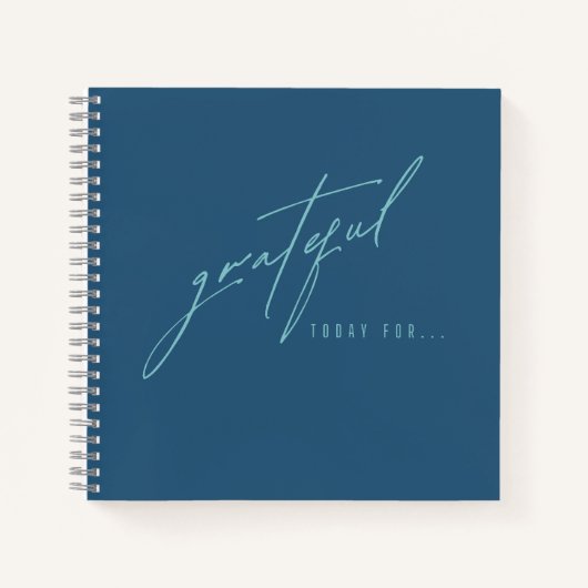 dankbaar vandaag voor. Notitieboeken en Gratitude- (Voorkant)