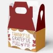 Dankbaar Vol Taart Gelukkig Thanksgiving Bedankdoosjes