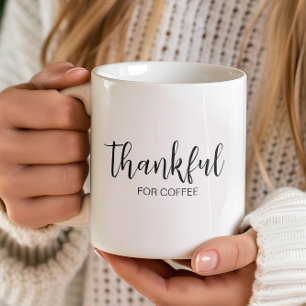 Dankbaar voor de koffie koffiemok