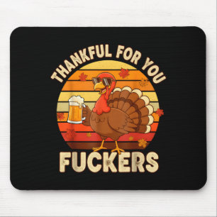 Dankbaar Voor Jou Forers Thanksgiving Gelukkig Ker Muismat