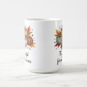 Dankbaar voor oma Thanksgiving Pumpkins Koffiemok (Center)