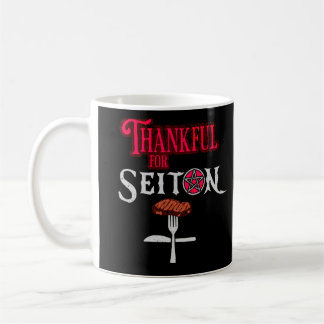 Dankbaar voor Seitan Koffiemok