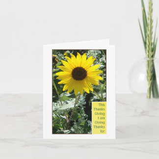 Dankbaar voor u feestdagen kaart