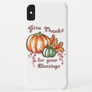 Dankbaar zijn iPhone XS max hoesje