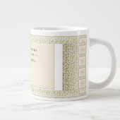 Dankbaarheid Blijft: Dankbaarheid Na de Klok Extra Grote Beker (Rechts)