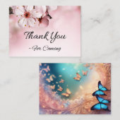 "Dankbaarheid in Bloei" Notitiekaartje (Voorkant / Achterkant)