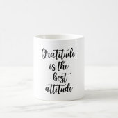 Dankbaarheid is de beste instelling Inspirerende s Koffiemok (Center)