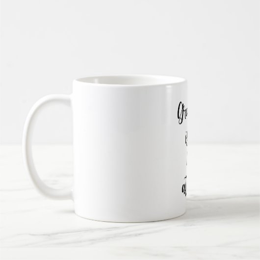 Dankbaarheid is de beste instelling Inspirerende s Koffiemok (Links)
