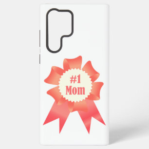 Dankbaarheid Nummer Een Moeder winnaar award lint Samsung Galaxy Hoesje