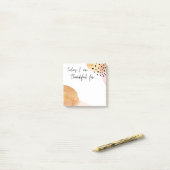 Dankbaarheid Sticky Notes (Op bureau)
