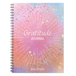 Dankbaarheid Tijdschrift Waterverf Sterren Kleurri Notitieboek