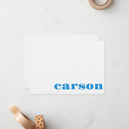 Dankbaarheid tonen Kinderen Bedankt Notitiekaartje (Voorkant / Achterkant in situ)