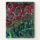 Dankbaarheidsdagboek Gepersonaliseerde Graffiti Ar Notitieboek (Achterkant)