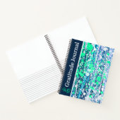 Dankbaarheidsdagboek gepersonaliseerde graffiti sp notitieboek (Binnen)