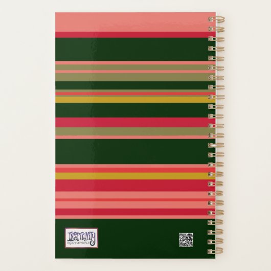 Dankbaarheidsjournaal  Bloemenlibel Planner (Achterkant)