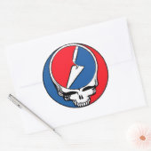 dankbare archeoloog ronde sticker (Envelop)