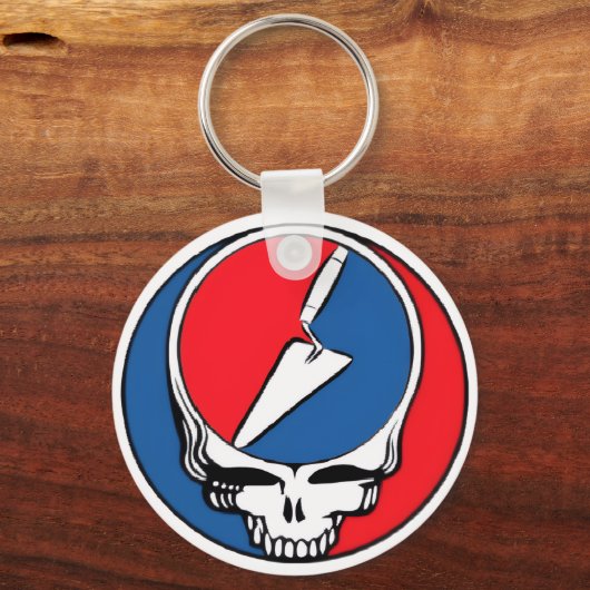 dankbare archeoloog sleutelhanger (Achterkant)