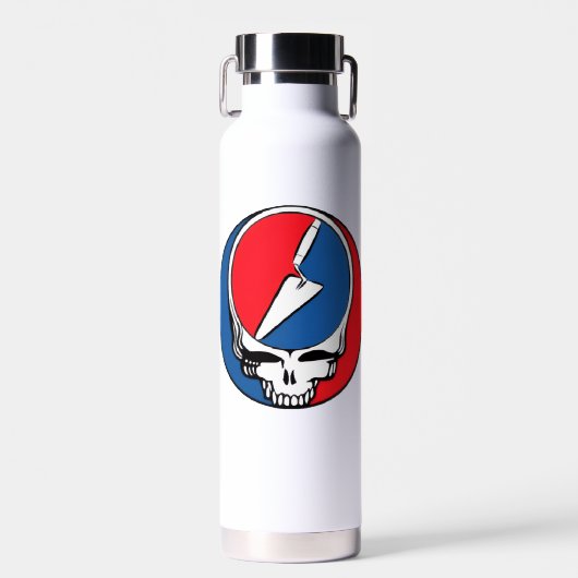 dankbare archeoloog waterfles (Voorkant)