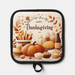 Dankbare Bijeenkomsten: Feestelijke Thanksgiving Pannenlap