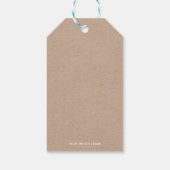 Dankbare cadeautag cadeaulabel (Achterkant)
