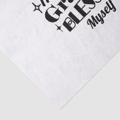 Dankbare, dankbare, gezegende sprankelende Thanksg Tissuepapier (Detail)