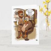 Dankbare Dankzeggings Kaart (Gele Bloem)