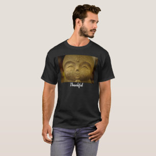 Dankbare Gelukkige Glimlachende Buddha's Heren T-shirt