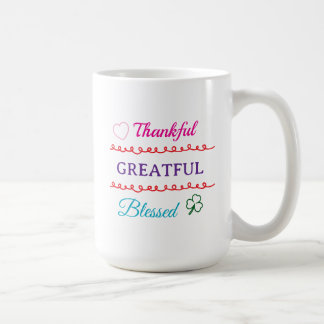 Dankbare Gezegende Mok | Kerk Gerelateerde Koffie
