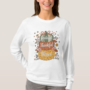 Dankbare Gezegende Pompoen Keuken   HERFST A T-shirt