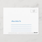 Dankbare Gezegende Thanksgiving Briefkaart (Achterkant)