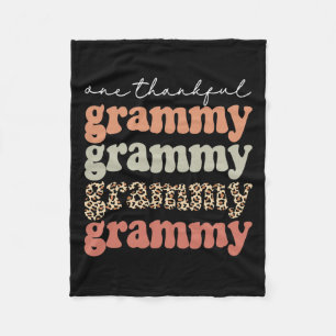 Dankbare Grammy herfst boom herfst bladeren Thanks Fleece Deken