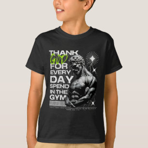 Dankbare Gym Broer Uni-volwassenen Gym T-shirt