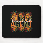 Dankbare makelaar Thanksgiving Muismat (Voorkant)