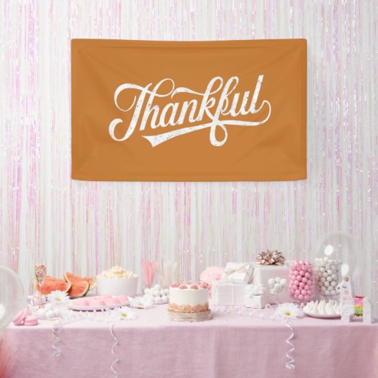 Dankbare Thanksgiving Herfst Gift Spandoek (Feest)