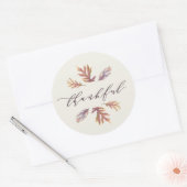 Dankbare Thanksgiving sticker (Envelop)