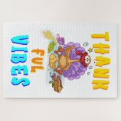 Dankbare Vibes Legpuzzel (Horizontaal)