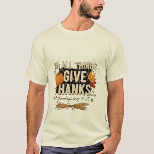 Dankdag 2025 t-shirt (Voorkant)