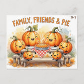 Dankdag  briefkaart (Voorkant)