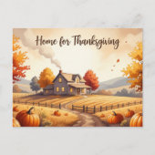 Dankdag briefkaart (Voorkant)