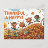 Dankdag Briefkaart (Voorkant)