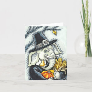 DANKDAG DIKHOUDER, PELGRIM OLIFANT Blanco Kaart